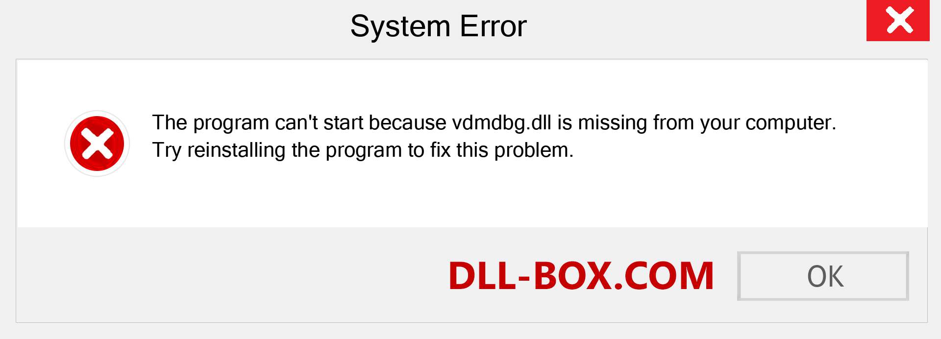  vdmdbg.dll file is missing?. Download for Windows 7, 8, 10 - Fix  vdmdbg dll Missing Error on Windows, photos, images